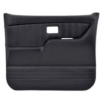 Brothers Trucks® - Sport Pro-Classic Custom Style Fiberglass Front Driver and Passenger Side Door Panels Black Vinyl Cover with Black Stitching