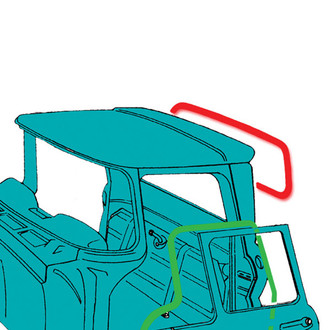 Brothers Trucks® - Rear Window Seal
