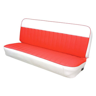 Brothers Trucks® - Two Tone Bench Seat Upholstery, Red