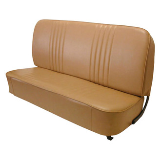 Brothers Trucks® - "Original" Style Pleated Vinyl Seat, Black