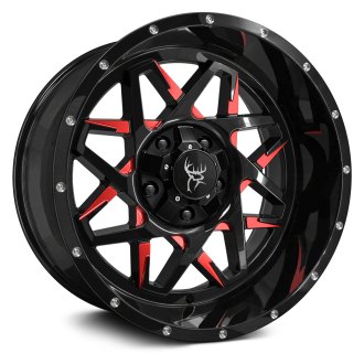 BUCK COMMANDER® - CALIBER Gloss Black with Red Milled Accents