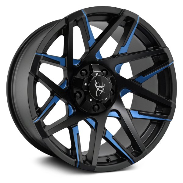 BUCK COMMANDER® - CANYON Satin Black with Blue Milled Accents