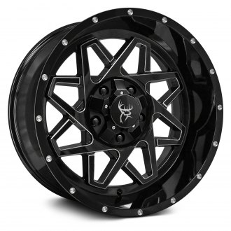 BUCK COMMANDER® - GRIDLOCK Gloss Black with Milled Edges