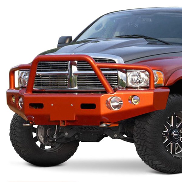 Buckstop® - Baja™ Full Width Front HD Charcoal Hammertone Bumper 