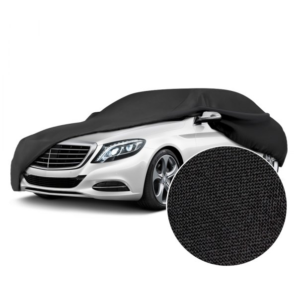  Budge® - Indoor Stretch Black Car Cover