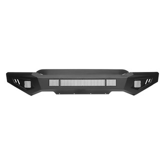 Bulken Off-Road® - Full Width Black Powder Coated Front HD Bumper