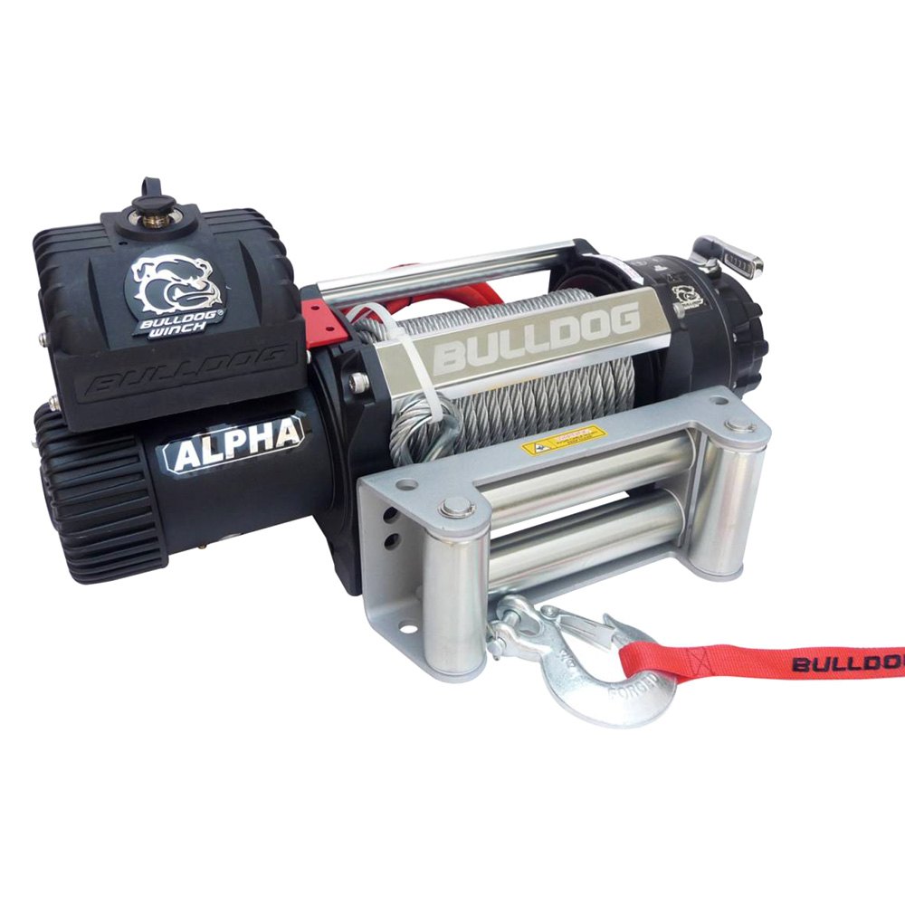 Bulldog Winch® 10027 12,500 lbs Alpha Series Electric Winch with Wire