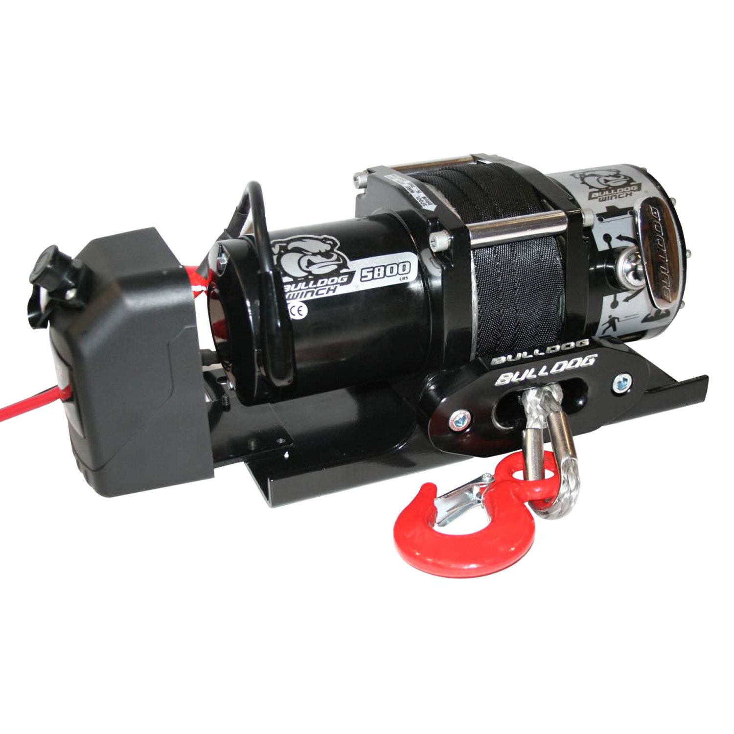 Bulldog Winch® Trailer Winch with Synthetic Rope