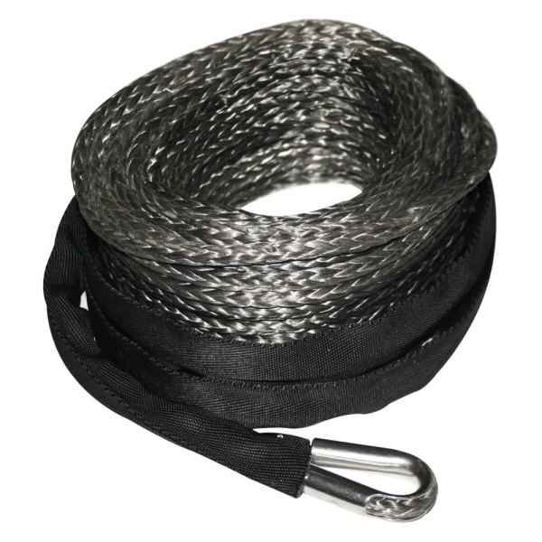 Bulldog Winch® - 9.5 mm x 100' Gray Synthetic Rope