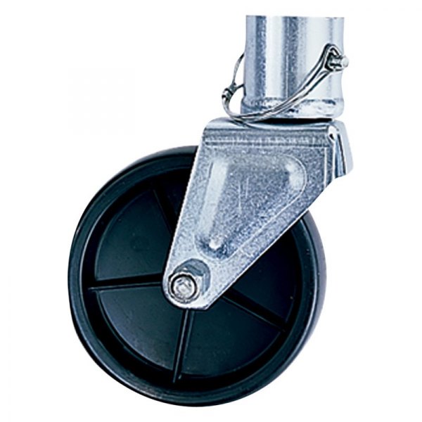 Bulldog® 500245 Tongue Jack Caster with Pin and Clip and 6" Wheel for