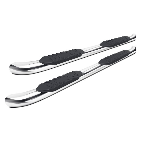Bully® - 5" Polished Oval Curved Nerf Bars