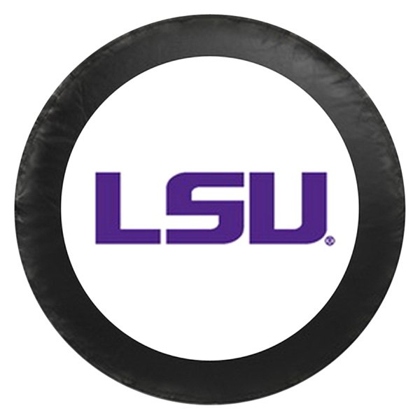 Bully® - Reflective Collegiate Spare Tire Cover with LSU Tigers Logo