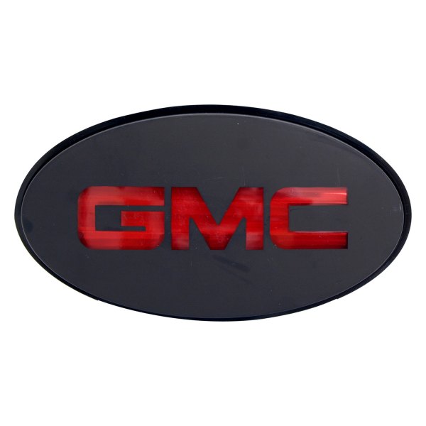 Bully® - Oval LED Hitch Cover with Brake Light GMC Logo for 1-1/4" and 2" Receivers