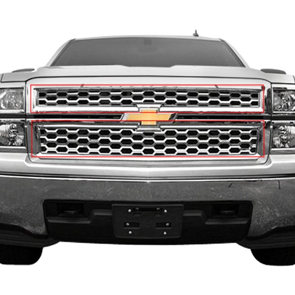 Bully® - Imposter Series Chrome Mesh Main Grille