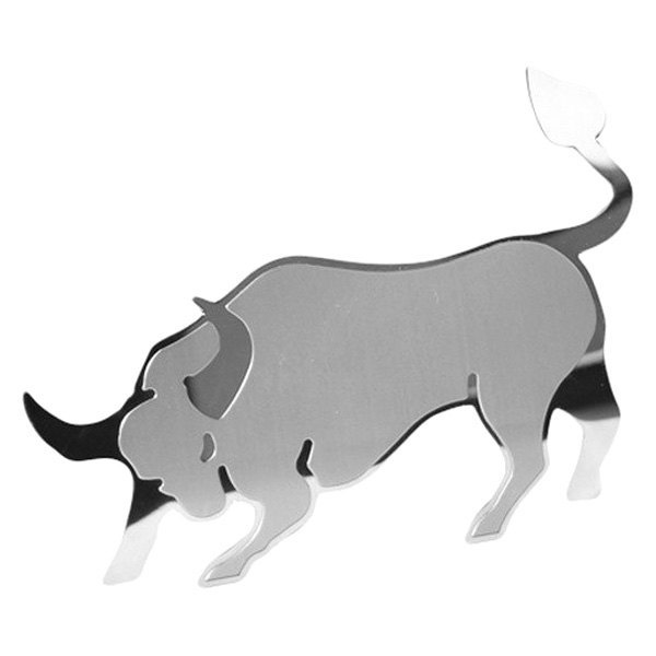 Bully® - 3D Design "Charging Bull" Chrome Dual Layer Emblem