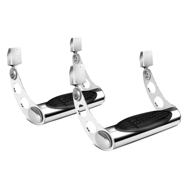 Bully® - Mirror Polished Adjustable Hoop Steps