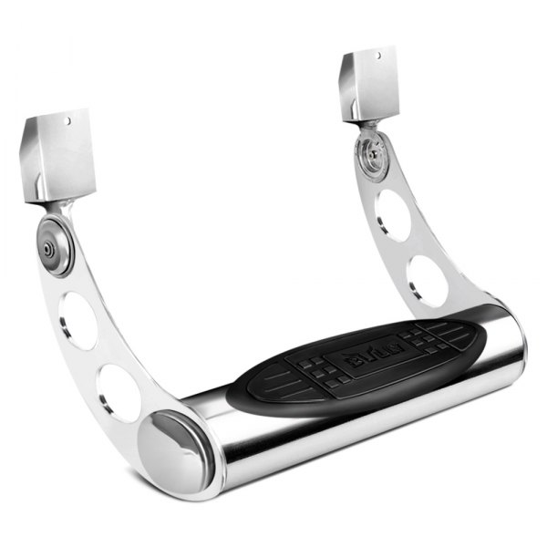 Bully® - Mirror Polished Adjustable Hoop Step
