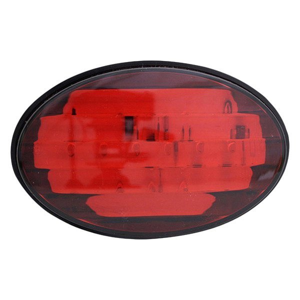 Bully® - Oval LED Hitch Cover with Brake Light