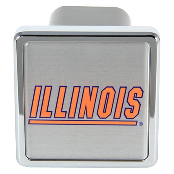 Bully® - Hitch Cover with Illinois College Logo for 2" Receivers