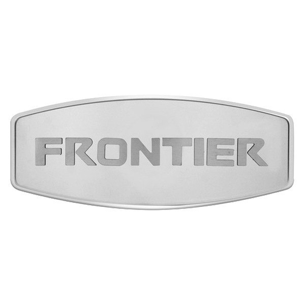 Bully® - Custom Dual Layer Stainless Steel Hitch Cover with Frontier Logo