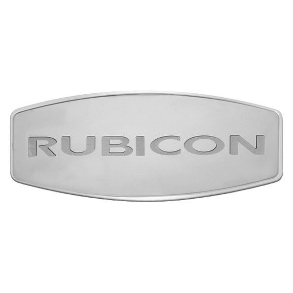 Bully® - Custom Dual Layer Stainless Steel Hitch Cover with Rubicon Logo
