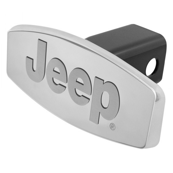 Bully® - Custom Dual Layer Stainless Steel Hitch Cover with Jeep Logo
