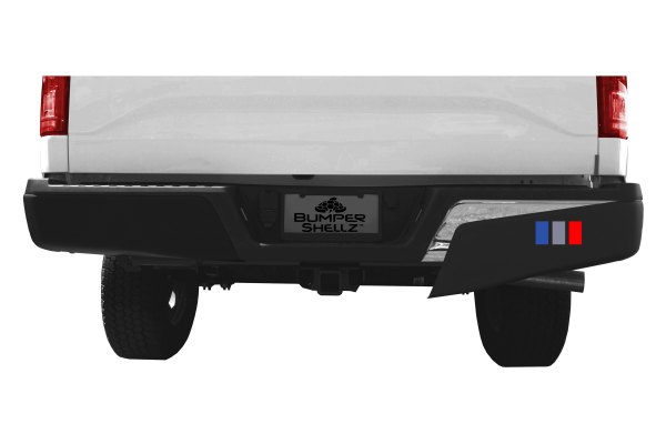  BumperShellz® - Rear Bumper Side Covers (Unpainted)