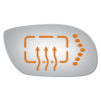Burco® - Passenger Side View Mirror Glass (Heated)