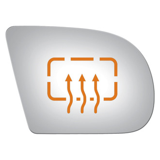 Burco® - Passenger Side View Mirror Glass (Heated)