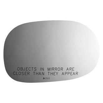 Burco® - Passenger Side View Mirror Glass (Non-Heated)