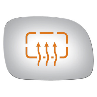 Burco® - Passenger Side View Mirror Glass (Heated)