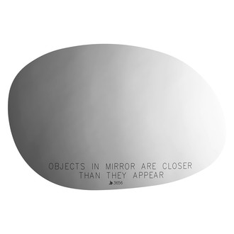 Burco® - Passenger Side View Mirror Glass (Non-Heated)