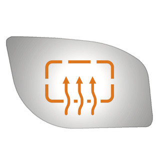 Burco® - Passenger Side View Mirror Glass (Heated)