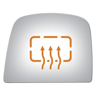 Burco® - Driver Side View Mirror Glass (Heated)