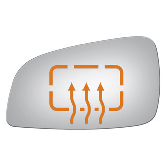 Burco® - Driver Side View Mirror Glass (Heated)