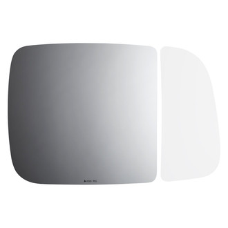 Burco® - Passenger Side View Mirror Glass Assembly (Non-Heated)