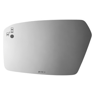Burco® - Driver Side View Mirror Glass (Non-Heated)