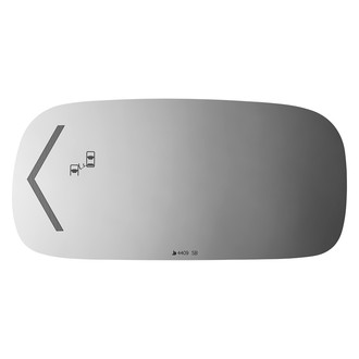 Burco® - Driver Side View Mirror Glass (Non-Heated)