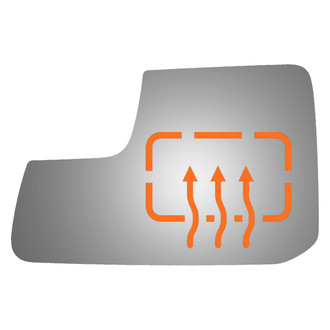 Burco® - Driver Side View Mirror Glass (Heated)