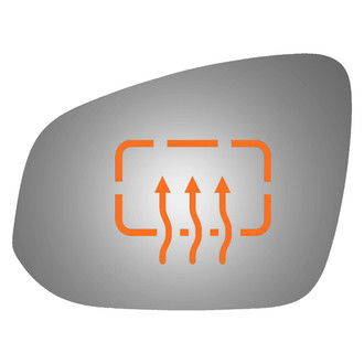 Burco® - Driver Side View Mirror Glass (Heated)