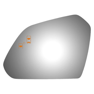 Burco® - Driver Side View Mirror Glass (Non-Heated)
