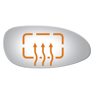 Burco® - Passenger Side View Mirror Glass (Heated)