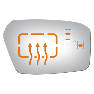 Burco® - Passenger Side View Mirror Glass (Heated)