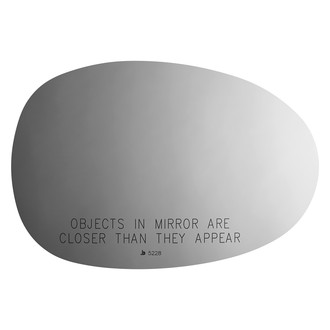 Burco® - Passenger Side View Mirror Glass (Non-Heated)