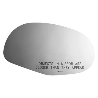 Burco® - Passenger Side View Mirror Glass (Non-Heated)
