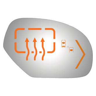 Burco® - Passenger Side View Mirror Glass (Heated)