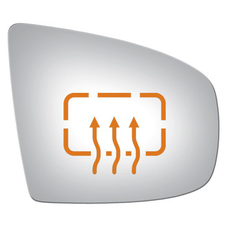 Burco® - Passenger Side View Mirror Glass (Heated)