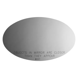 Burco® - Passenger Side View Mirror Glass (Non-Heated)