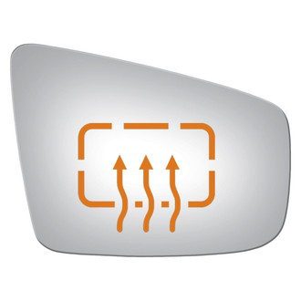 Burco® - Passenger Side View Mirror Glass (Heated)