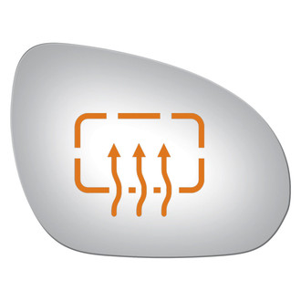 Burco® - Passenger Side View Mirror Glass (Heated)